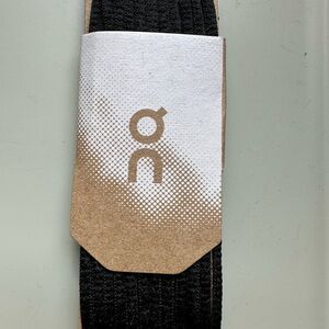 On Running Unisex Black Laces